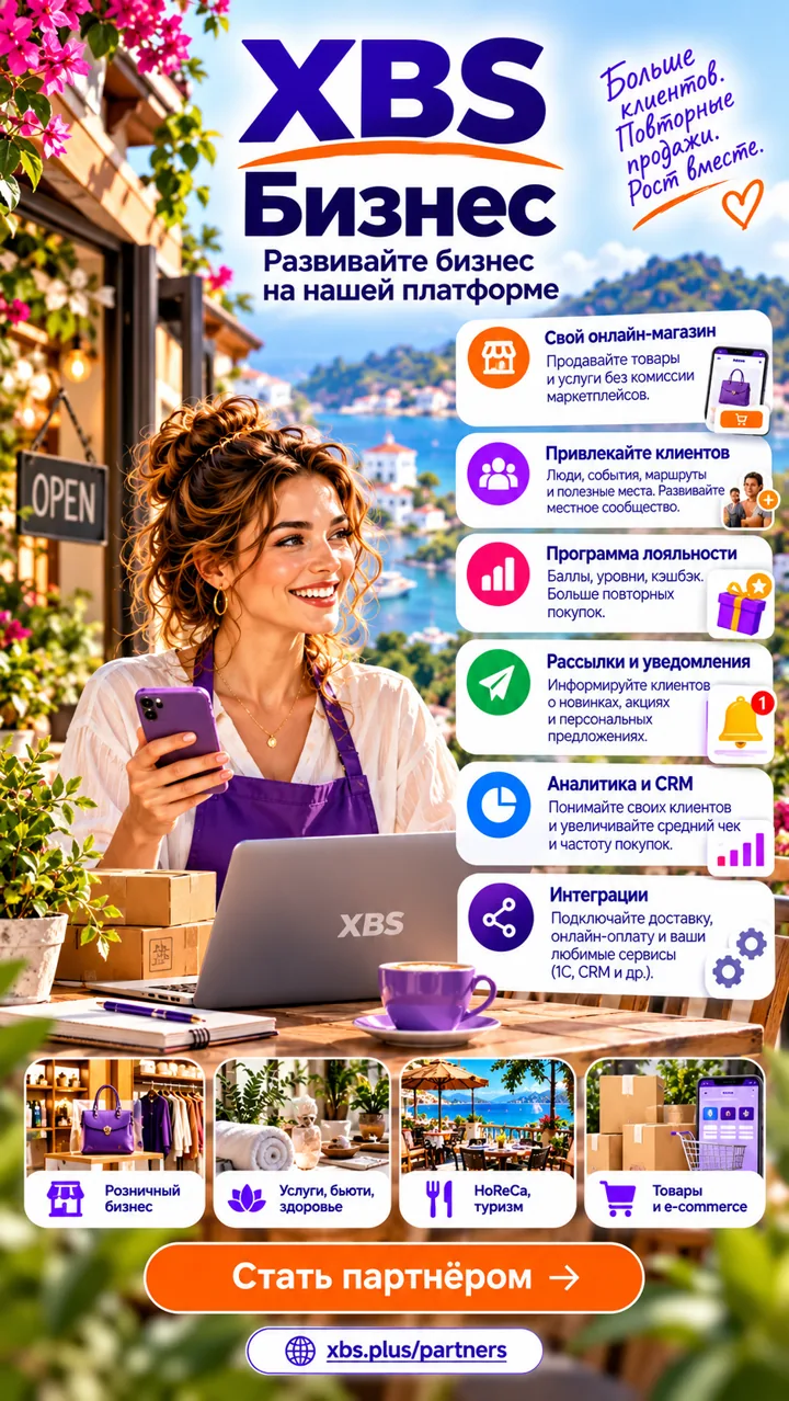 XBS Business: продажи, лояльность, CRM и интеграции